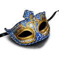 Venetiansk barokkmaske med motiv