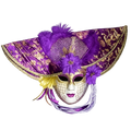 Maske med bred hattform
