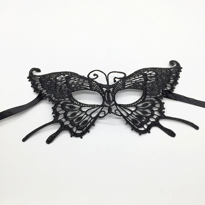 Noir Elegance Maskerademaske