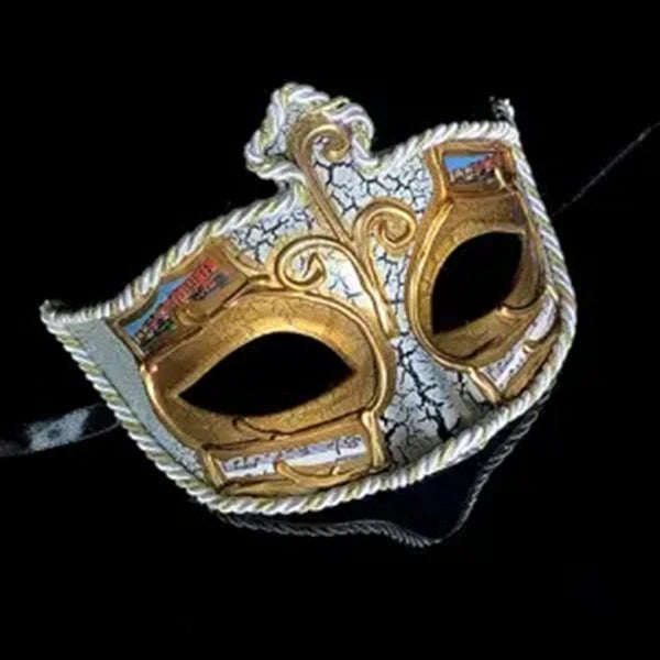 Venetiansk barokkmaske med motiv