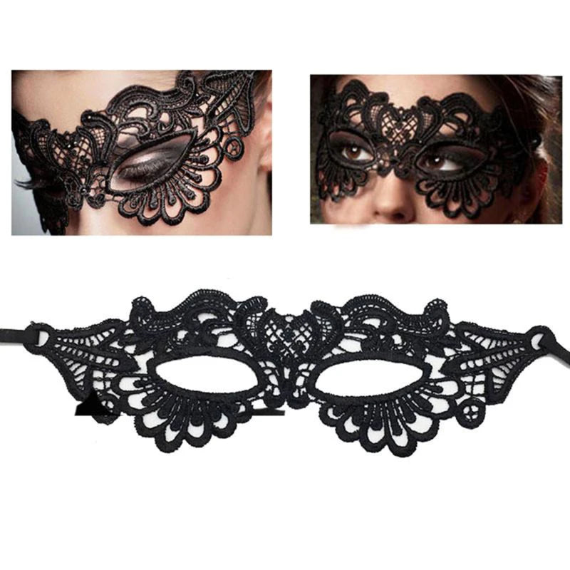 Noir Elegance Maskerademaske