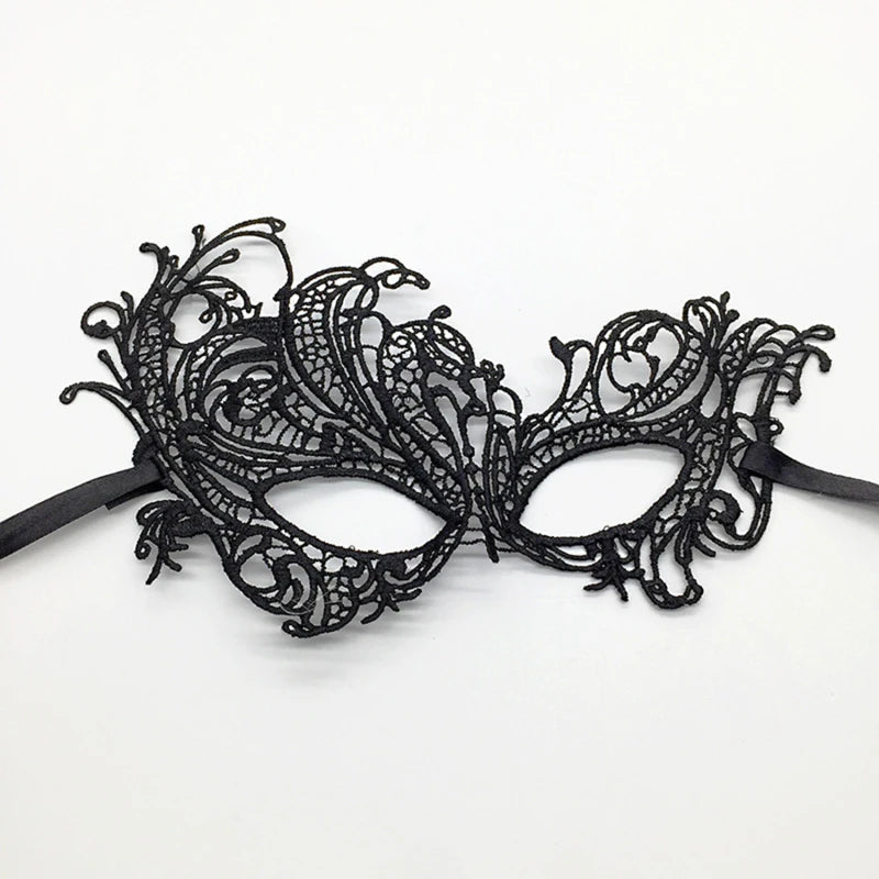 Noir Elegance Maskerademaske