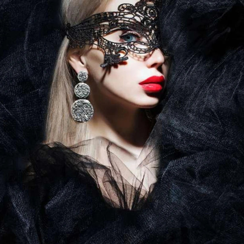 Noir Elegance Maskerademaske