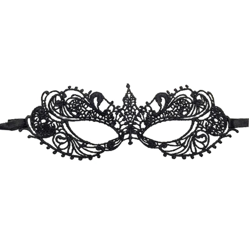 Noir Elegance Maskerademaske