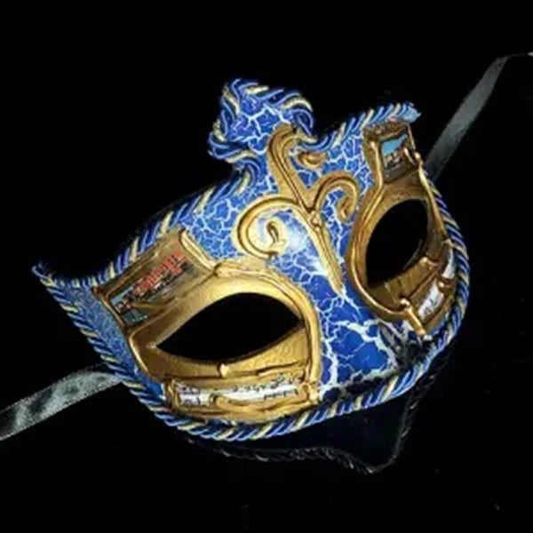 Venetiansk barokkmaske med motiv