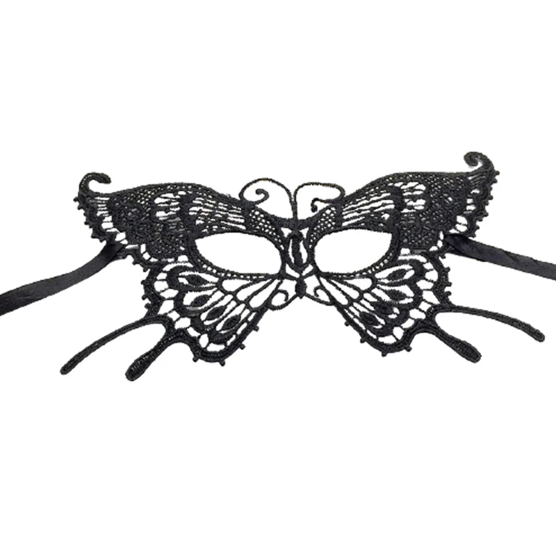 Noir Elegance Maskerademaske