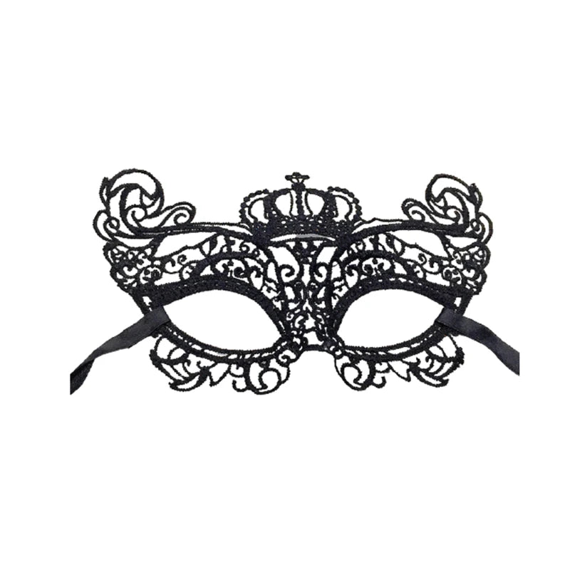Noir Elegance Maskerademaske