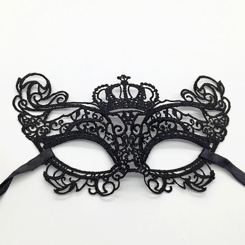 Noir Elegance Maskerademaske