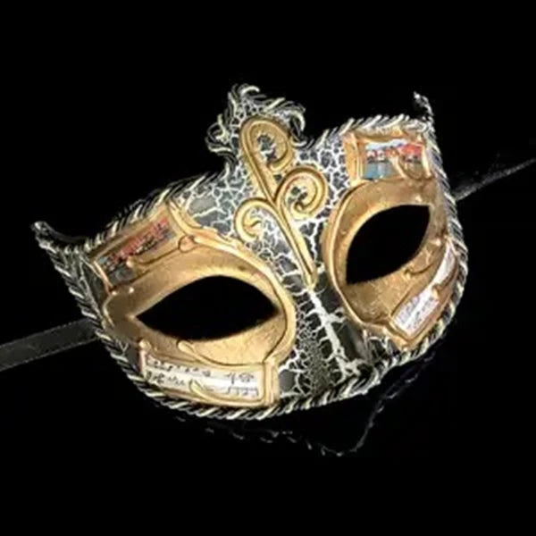 Venetiansk barokkmaske med motiv